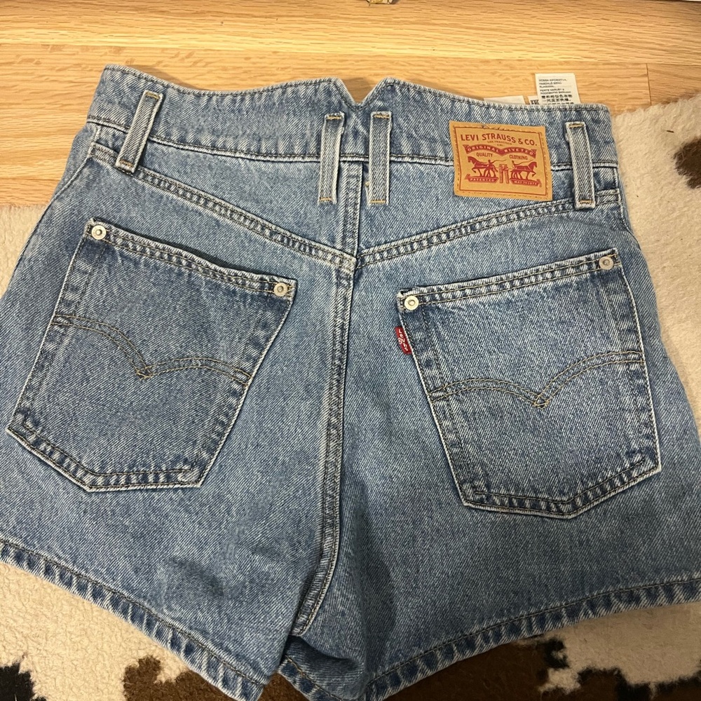 Levi's Women's Light Blue Jean Shorts